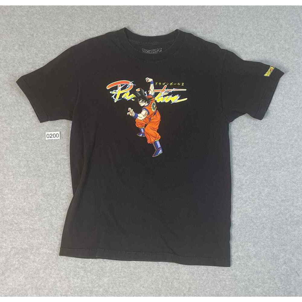 Dragon Ball Z Goku T Shirt Mens M Black Anime Primitive Skateboarding Cartoon‎